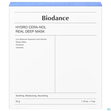Biodance Hydro Cera-nol Real Deep Mask 1Box (4ea)