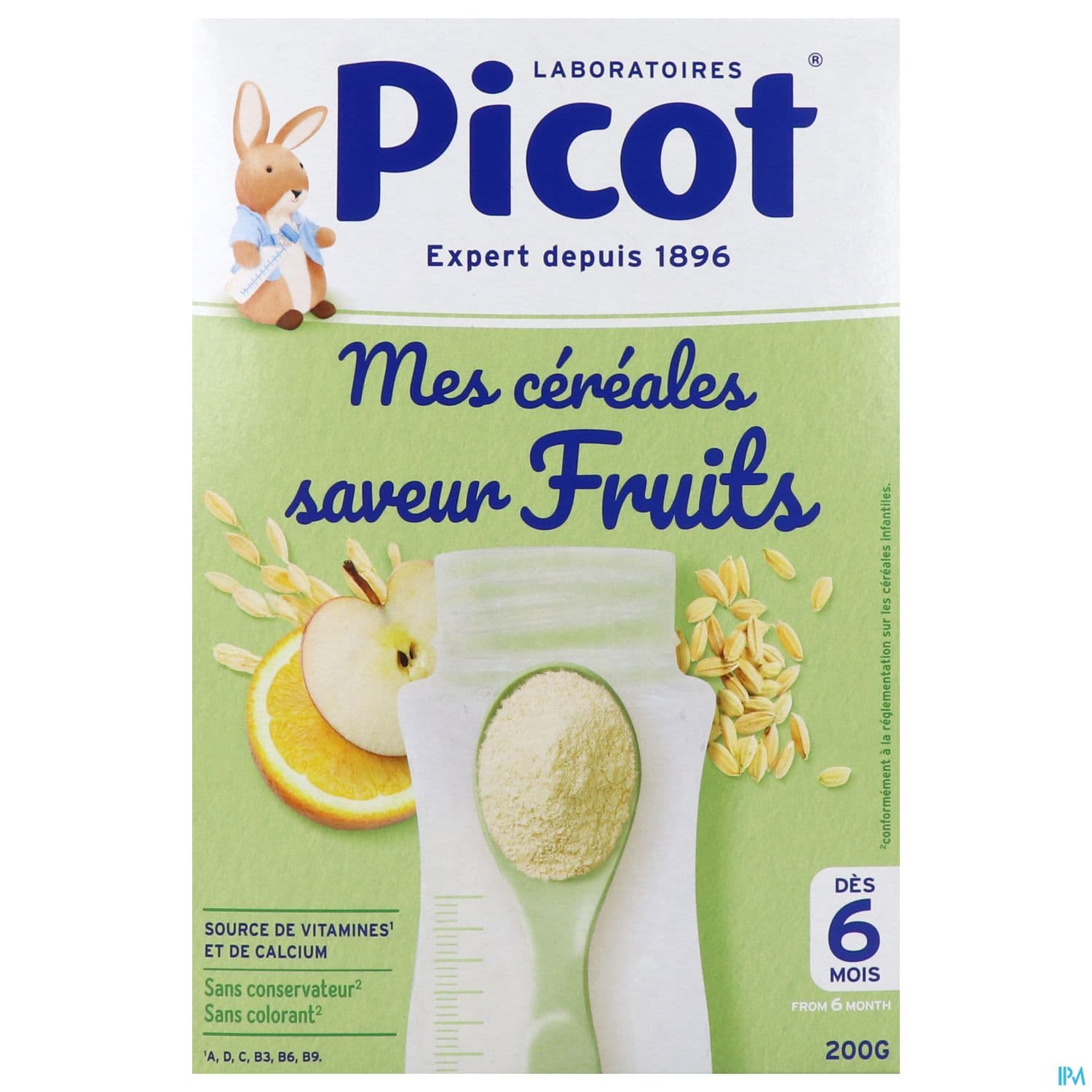 PICOT CEREALE FRUIT 6M 200G