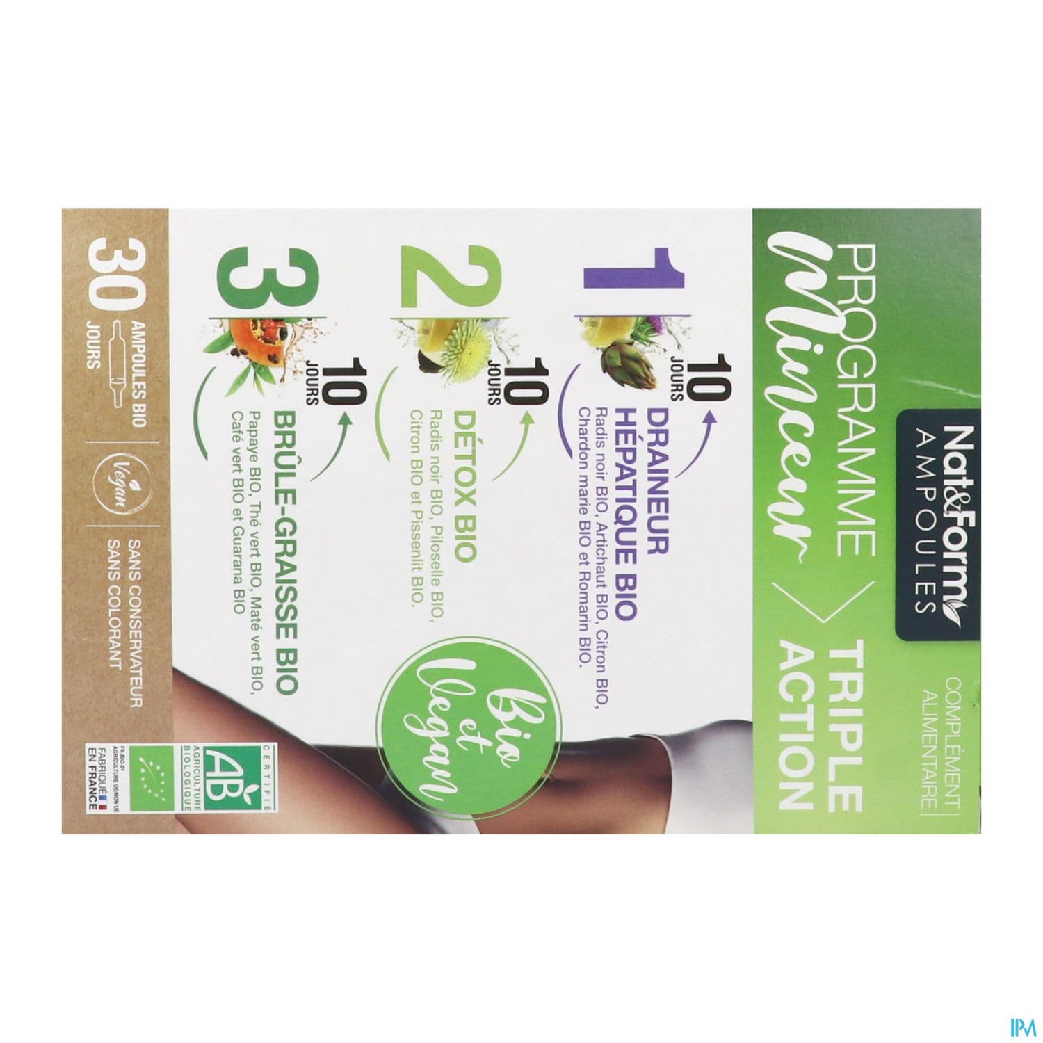 NAT&FORM AMP PROG MINC BIO 10MLX30