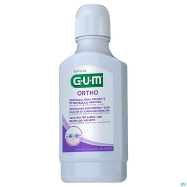 Gum Ortho Bain De Bouche Sans Alcool 300ml