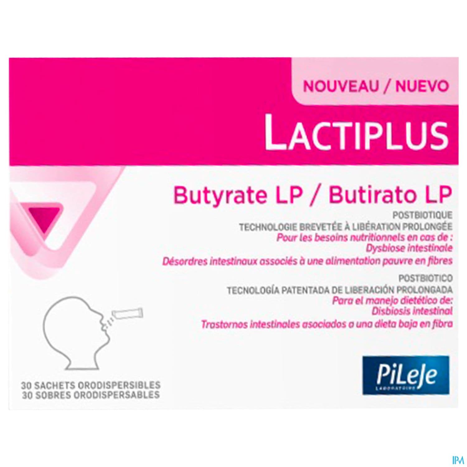 Pileje Lactiplus Butyrate Lp Sachet Orodispersible 20
