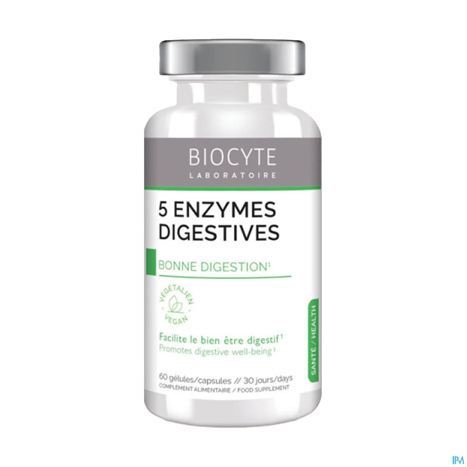 Biocyte 5 Enzymes Digestives Gelule 60