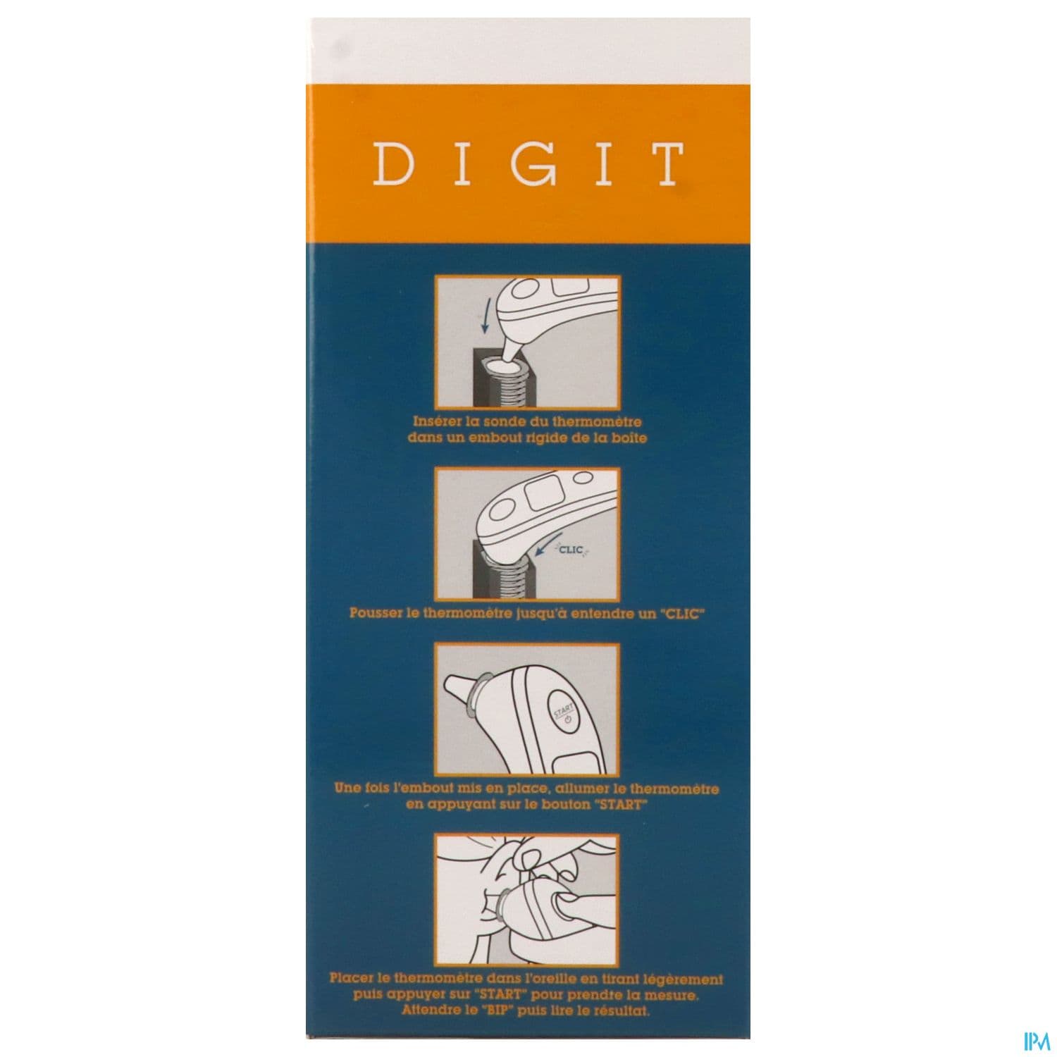 DIGITEMP THERM MED AURIC IR1MC1