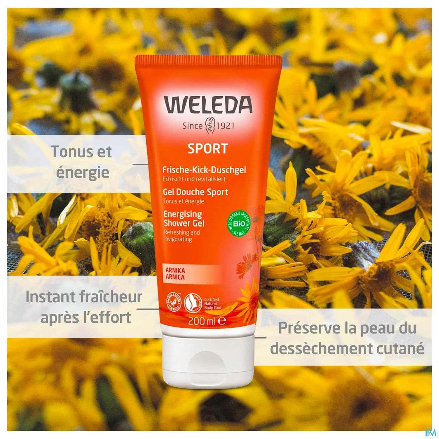 WELEDA SPORT GEL DCH ARNICA 200ML
