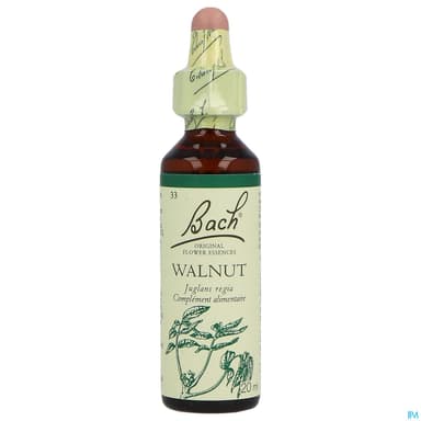 Fleurs De Bach Original 33 Walnut Compte Gouttes 20ml
