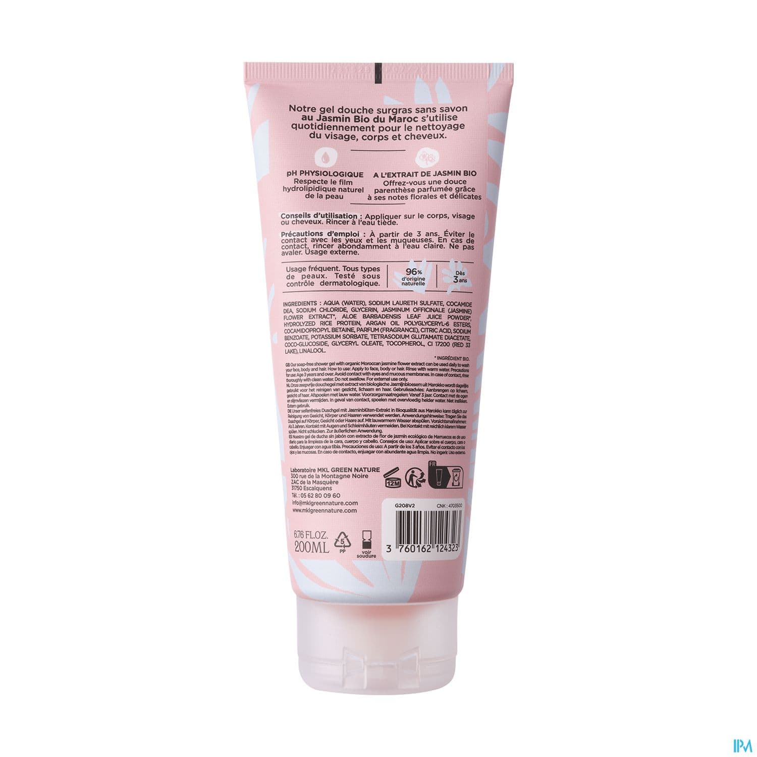 MKL ETHIK GEL DCH JASMIN 200ML