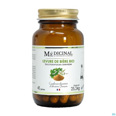 Medicinal Levure De Biere Bio Gelule 45