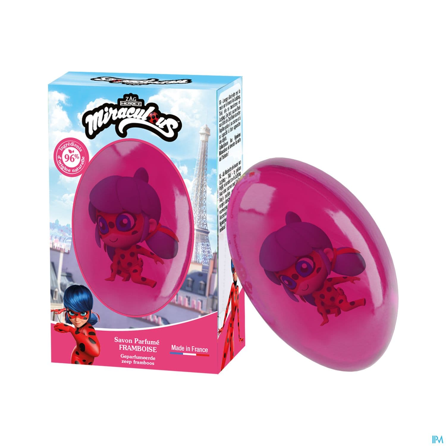 COMP BAIN SAV MIRACULOUS FRAMB 75G — Pharmacie Centrale - Domène