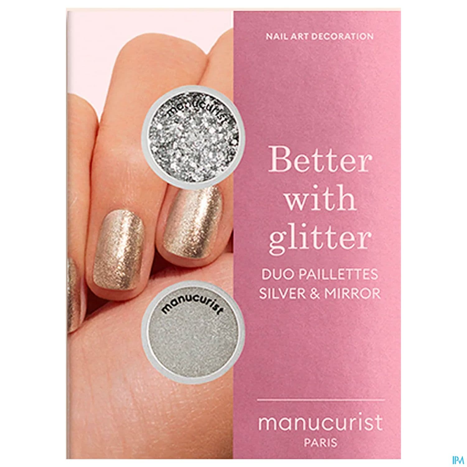 Manucurist Duo Paillette Silver Mirror 4g