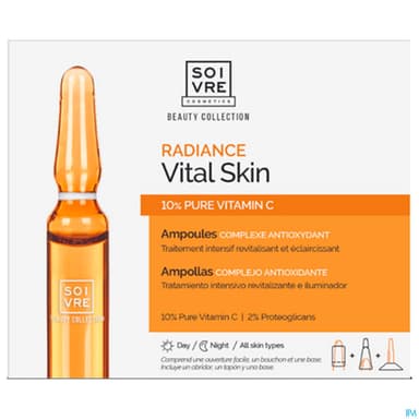 SOIVRE VITAL SKIN VIT C AMP 10
