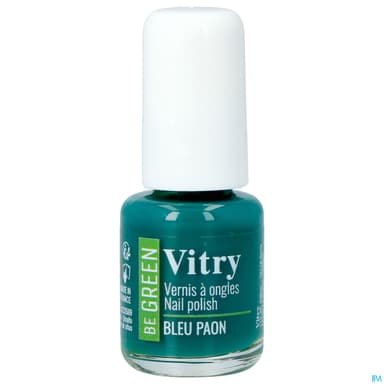 VITRY VERNIS BE GREEN BLEU PAON
