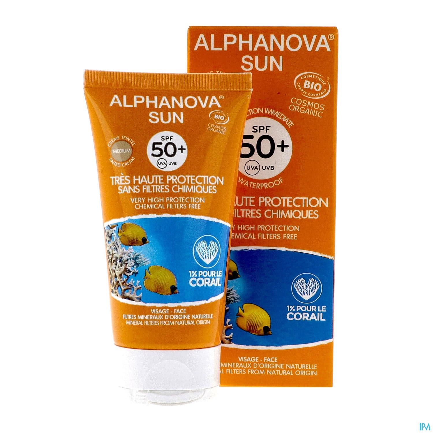 ALPHANOVA SUN CR TEINTE 50+ 50G