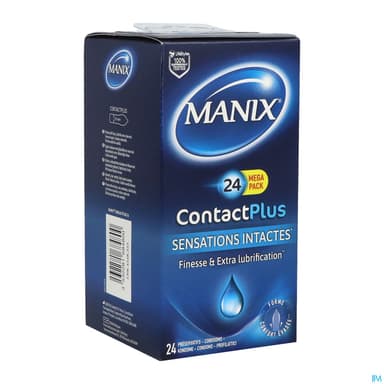 PRESERV MANIX CONTACT PLUS 24