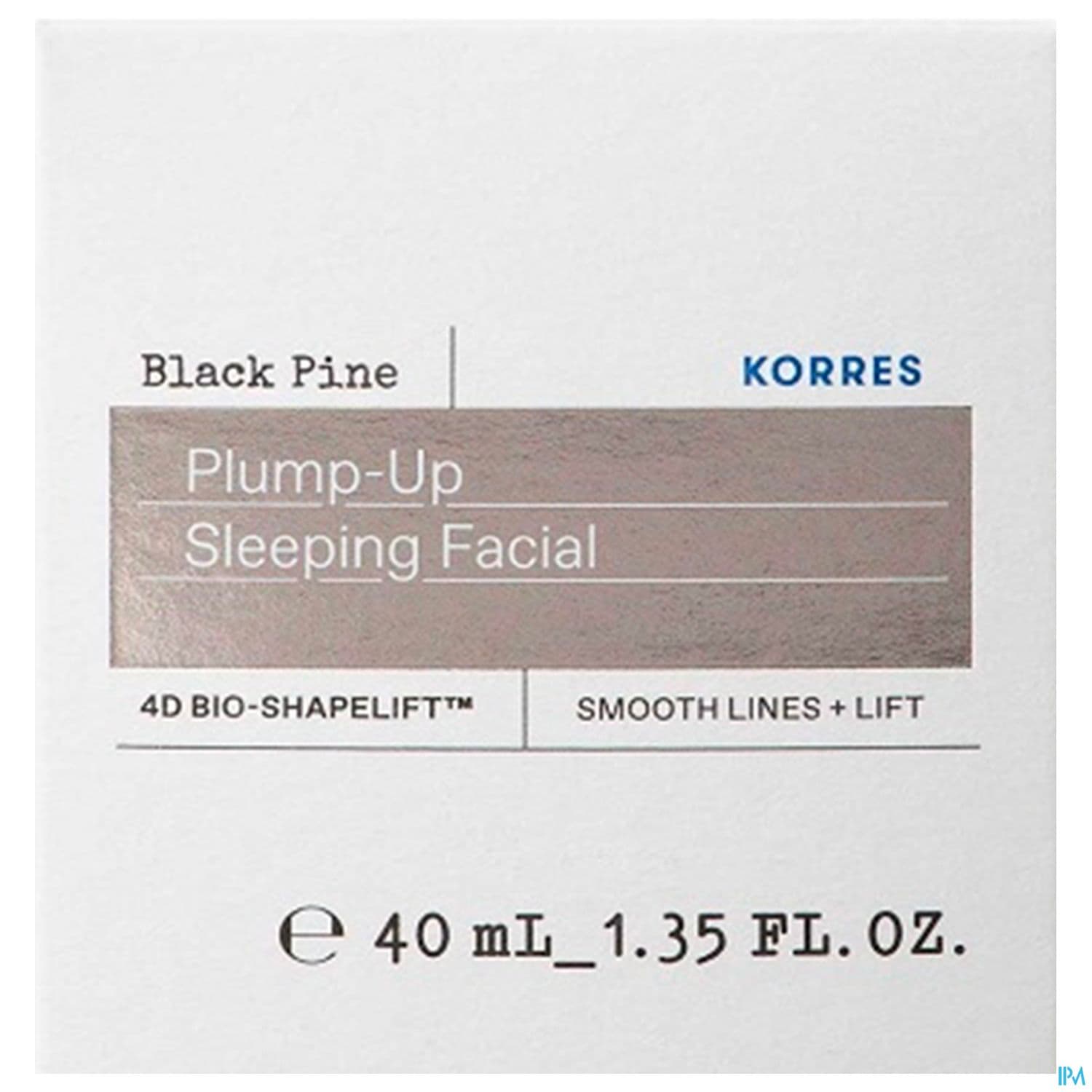 KORRES PIN NOIR 4D CR NUIT 40ML