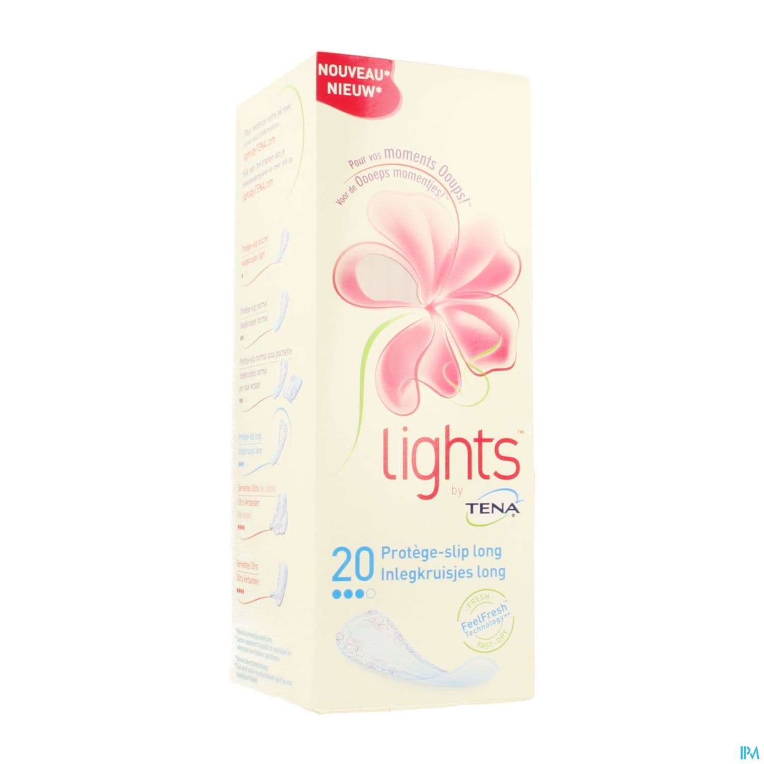 PROTEG/SLIP TENA LIGHTS LONG 20