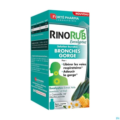 FORTE RINORUB BRONCHE GORGE 120ML