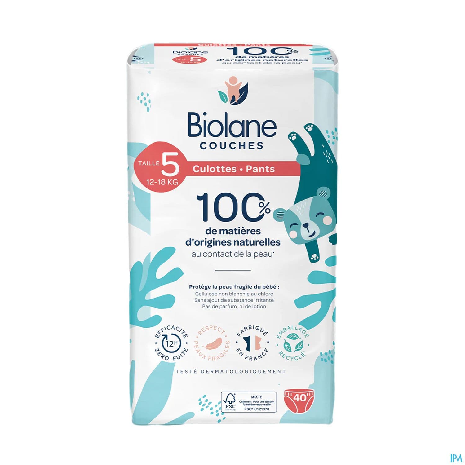 Biolane Expert Couche Culotte T5 X40