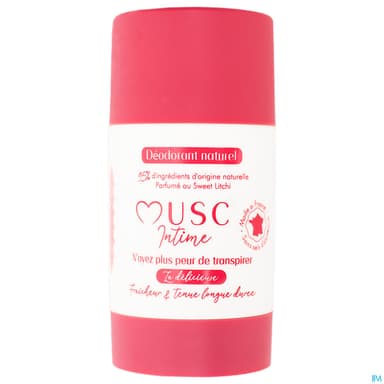 MUSC INTIME LITCHI DEO 50G
