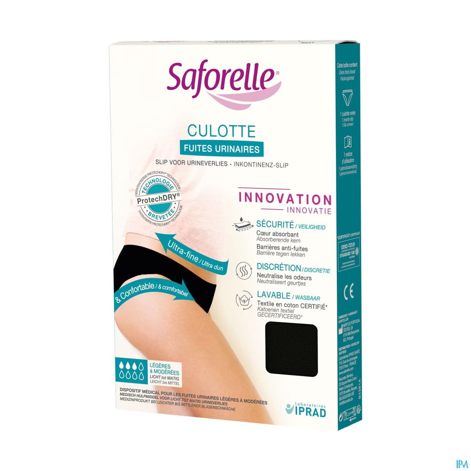 SAFORELLE CULOTTE FUITE URINAIRE40