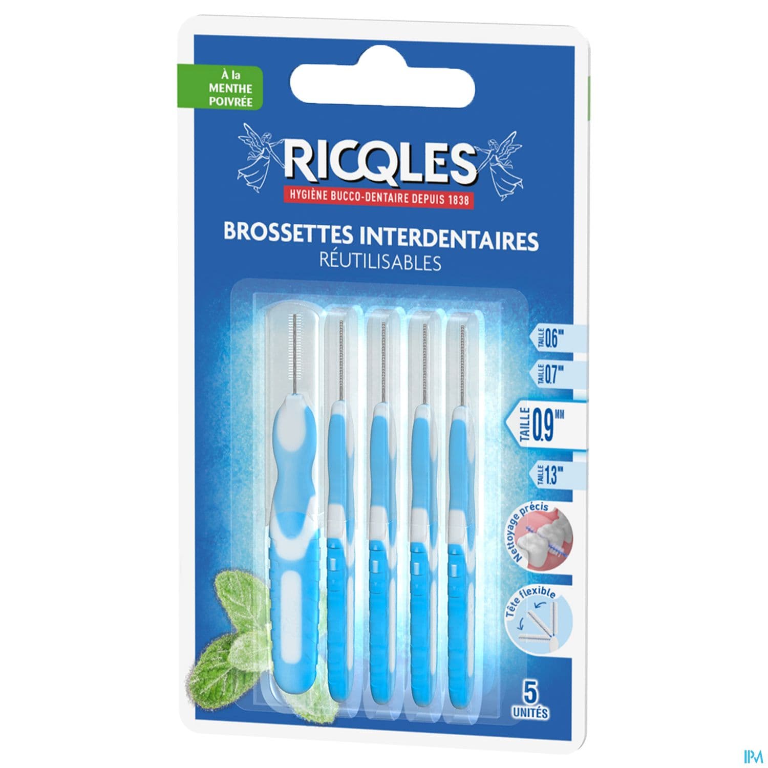 RICQLES BROSS INTERD REUT 0,9MM X5