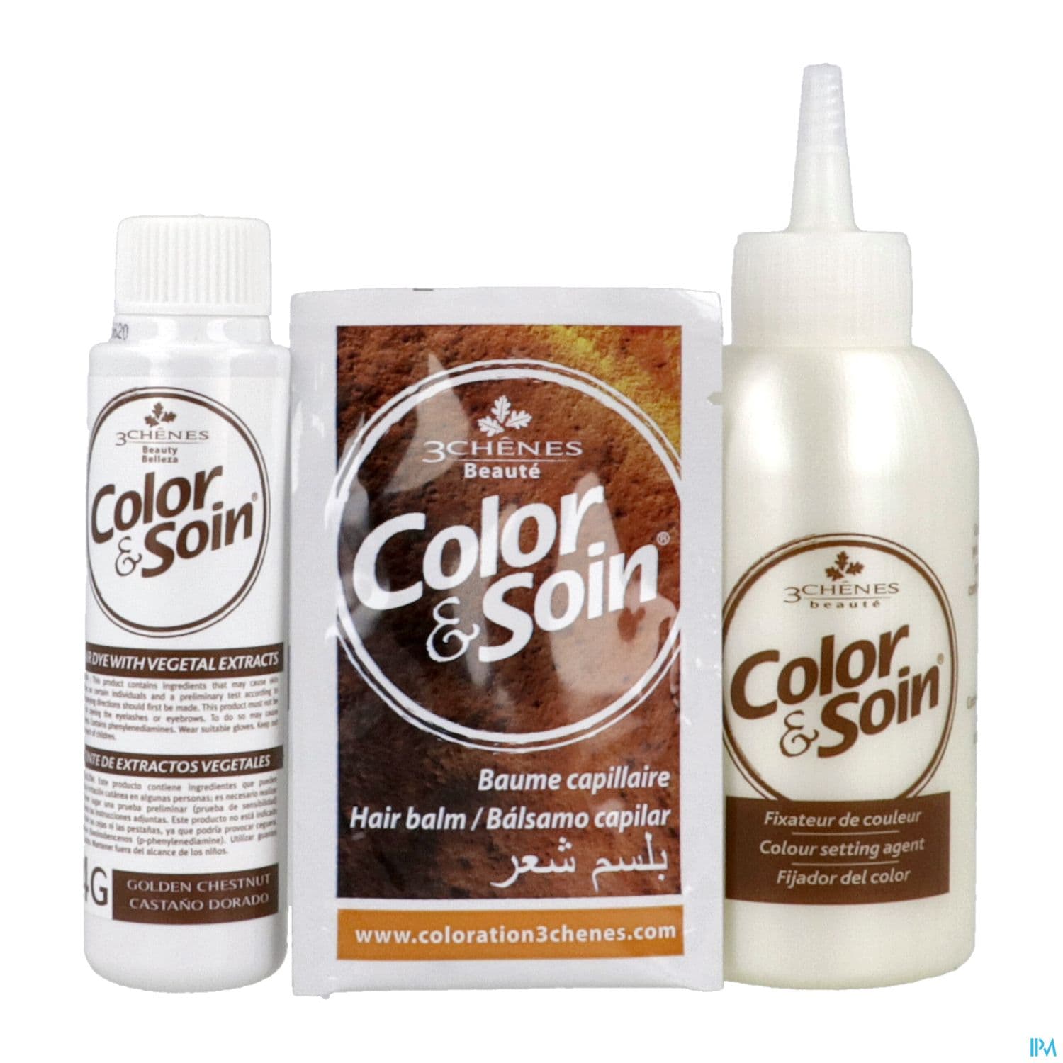 3 CHENES COLOR/SOIN CHAT DORE 4G