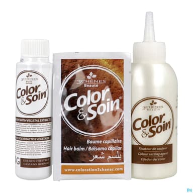 3 CHENES COLOR/SOIN CHAT DORE 4G