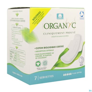 Organyc Serviette Maxi Protect Bio 7