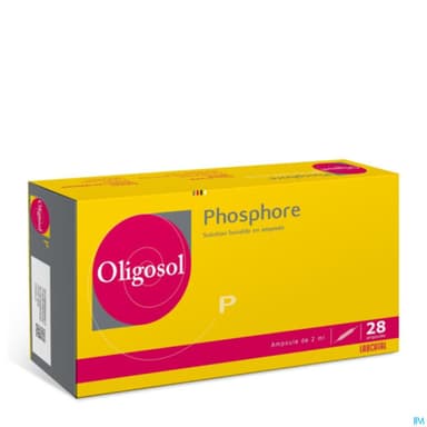 Oligosol Phosphore Solution Buvable Ampoule 2ml 28