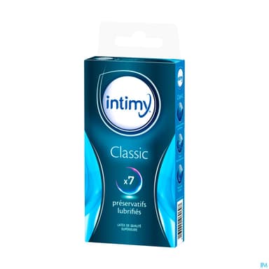 Intimy Preservatifs Lubrifies Classic X7