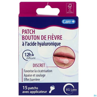 CARE+ PATCH BOUTON FIEVRE BT15                    