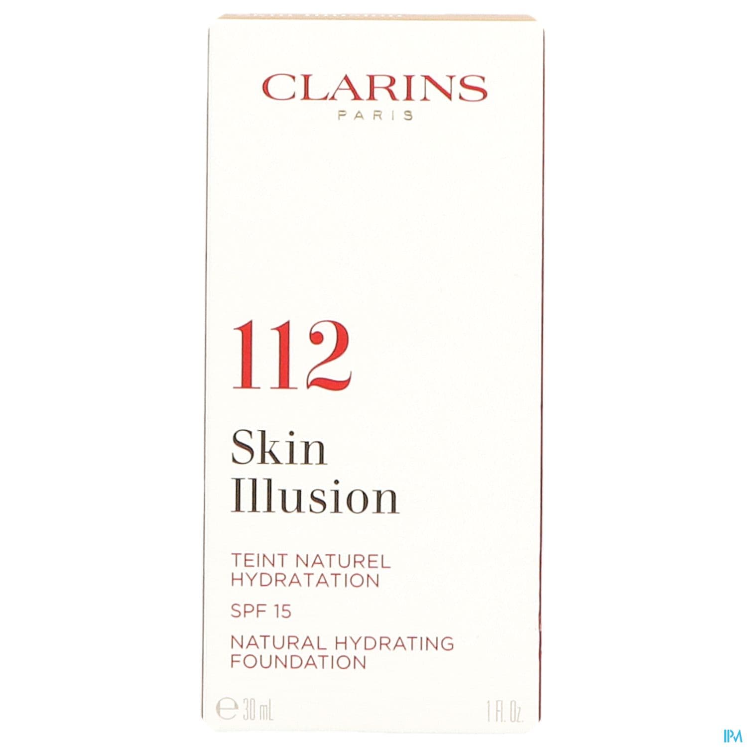 Clarins Skin Illusion Fond De Teint Fluide 112 Amber 30ml