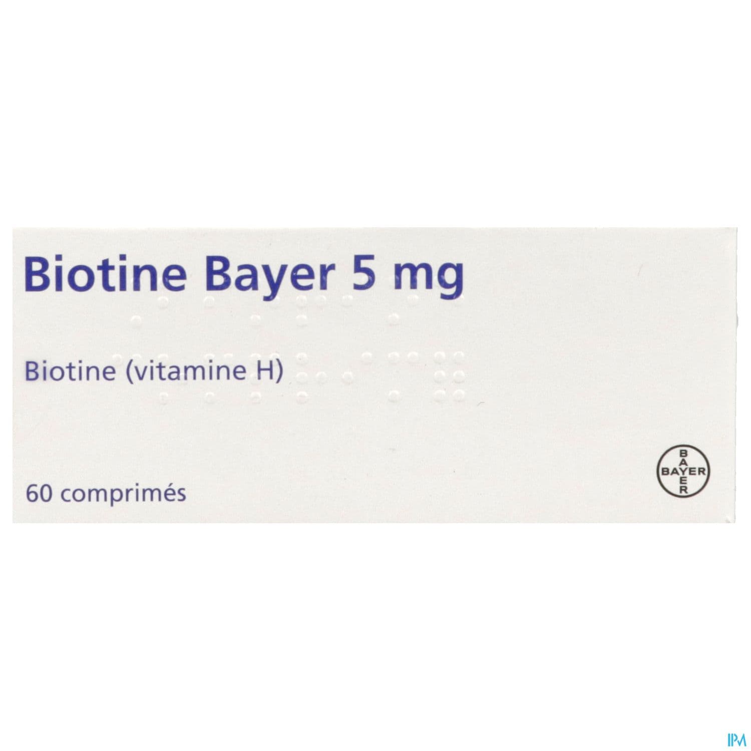 Biotine Bayer 5mg Comprime 60