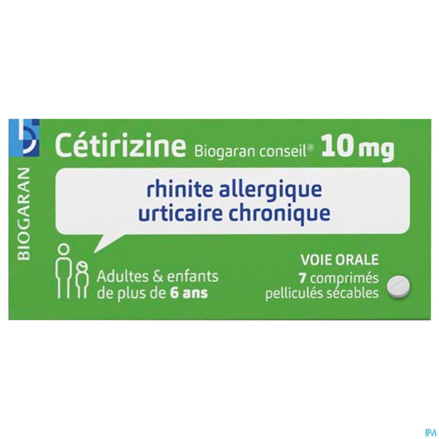 CETIRIZINE 10MG BIOG CONS CPR SEC7
