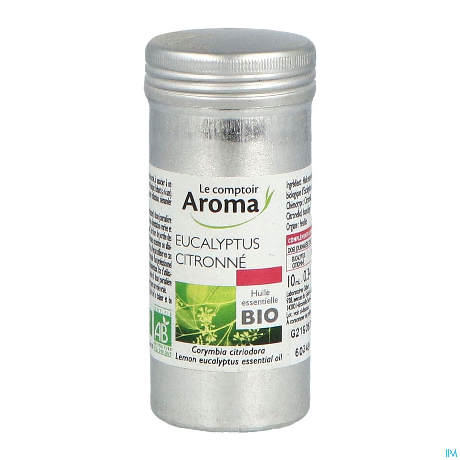 Le Comptoir Aroma Huile Essentielle Bio Eucalyptus Citronne 10ml