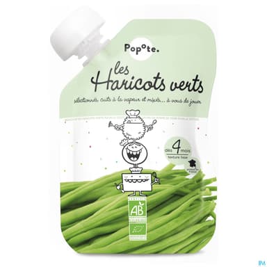 POPOTE PUREE HARICOT VERT 120G
