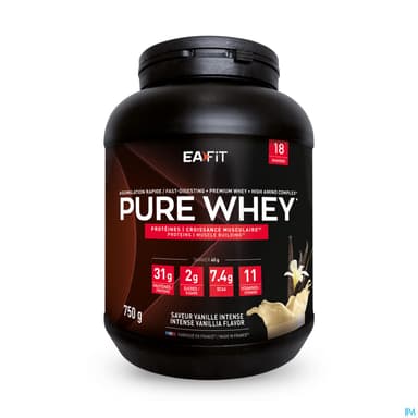 EA-FIT PURE WHEY VANIL INT 750G