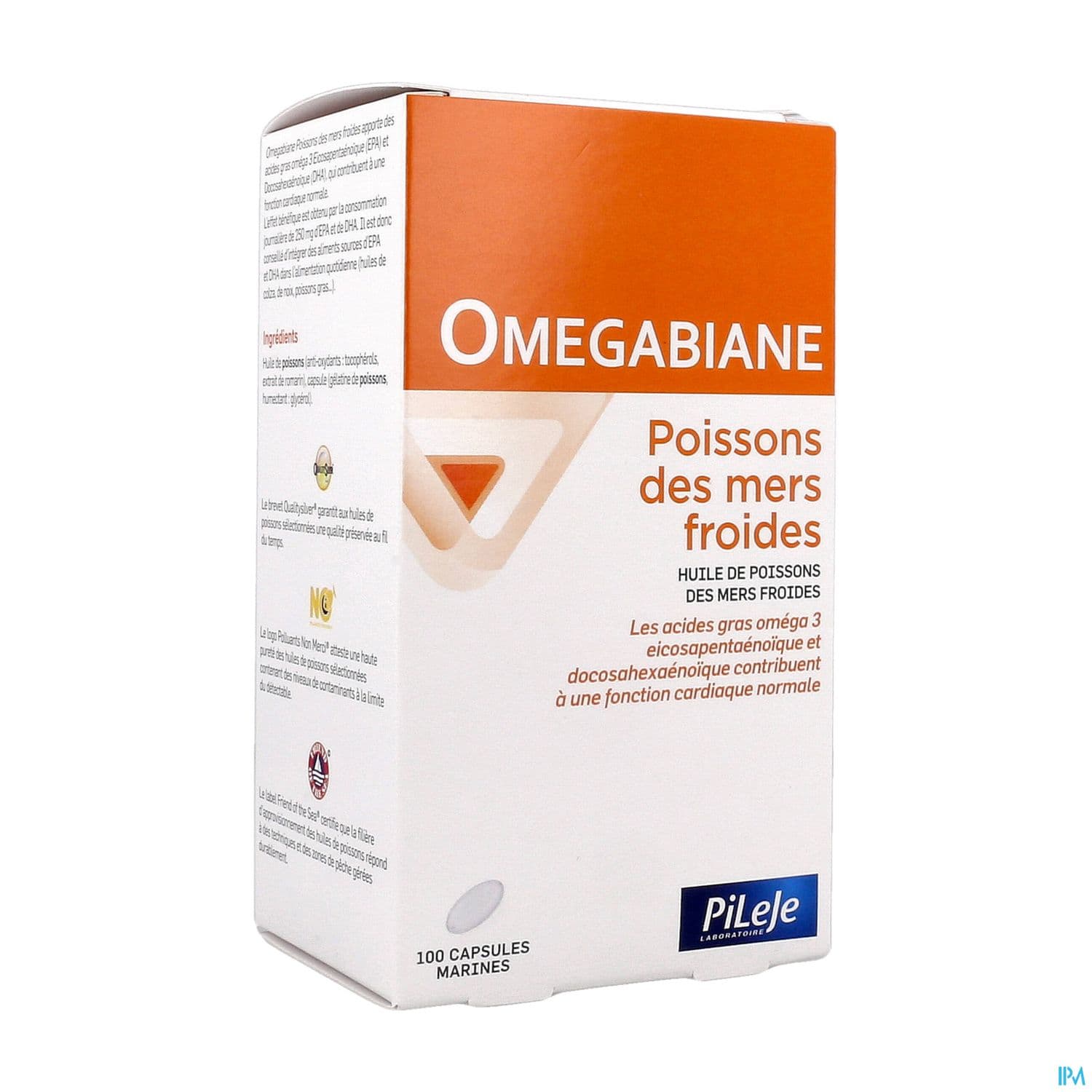 Pileje Omegabiane Poissons Mers Froides Capsule 100