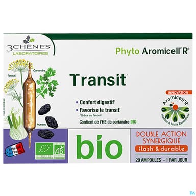 3 CHENES PHYTOAROMICEL TRANS AMP20