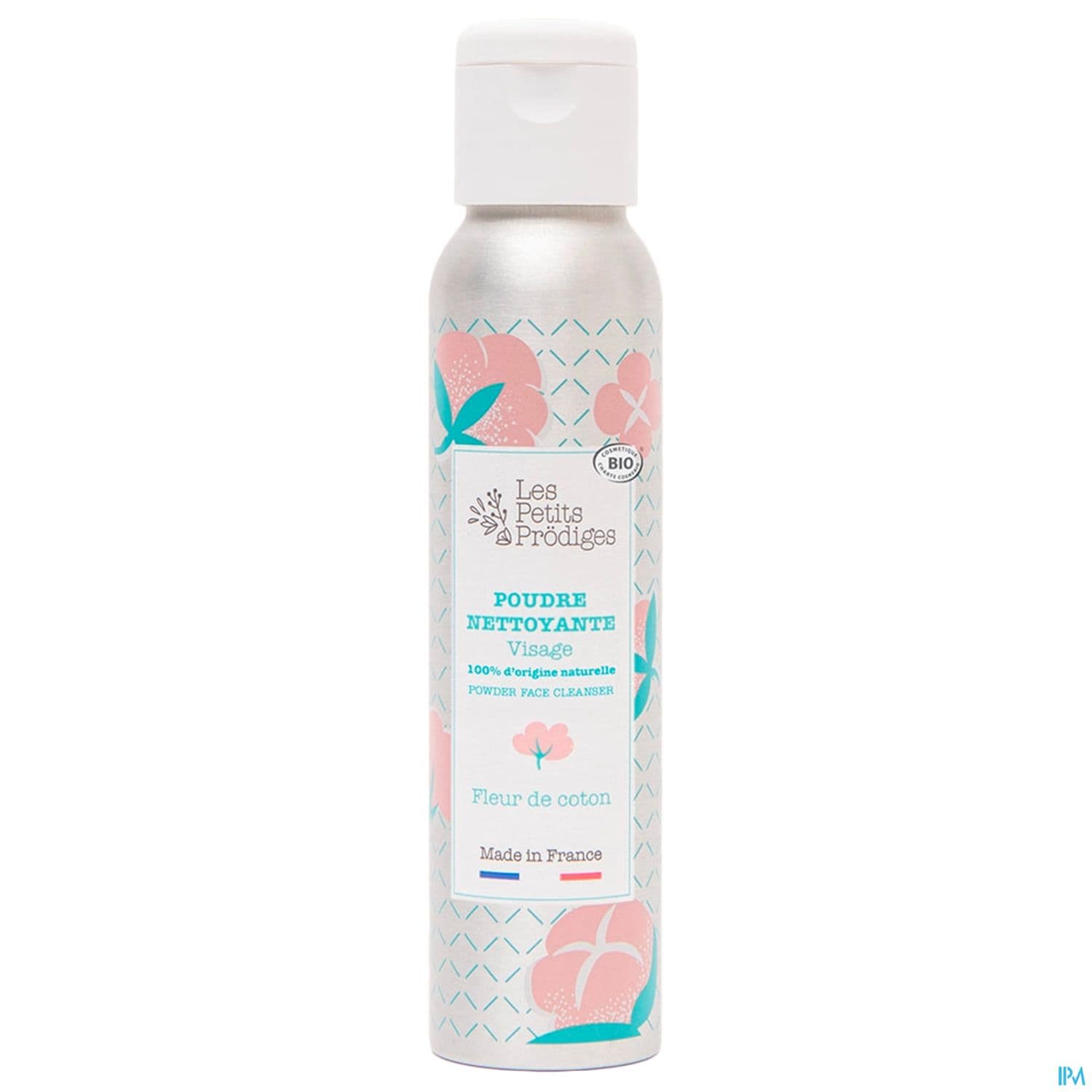 Les Petits Prodiges Poudre Nettoyante Visage Fleur De Coton Bio 25g