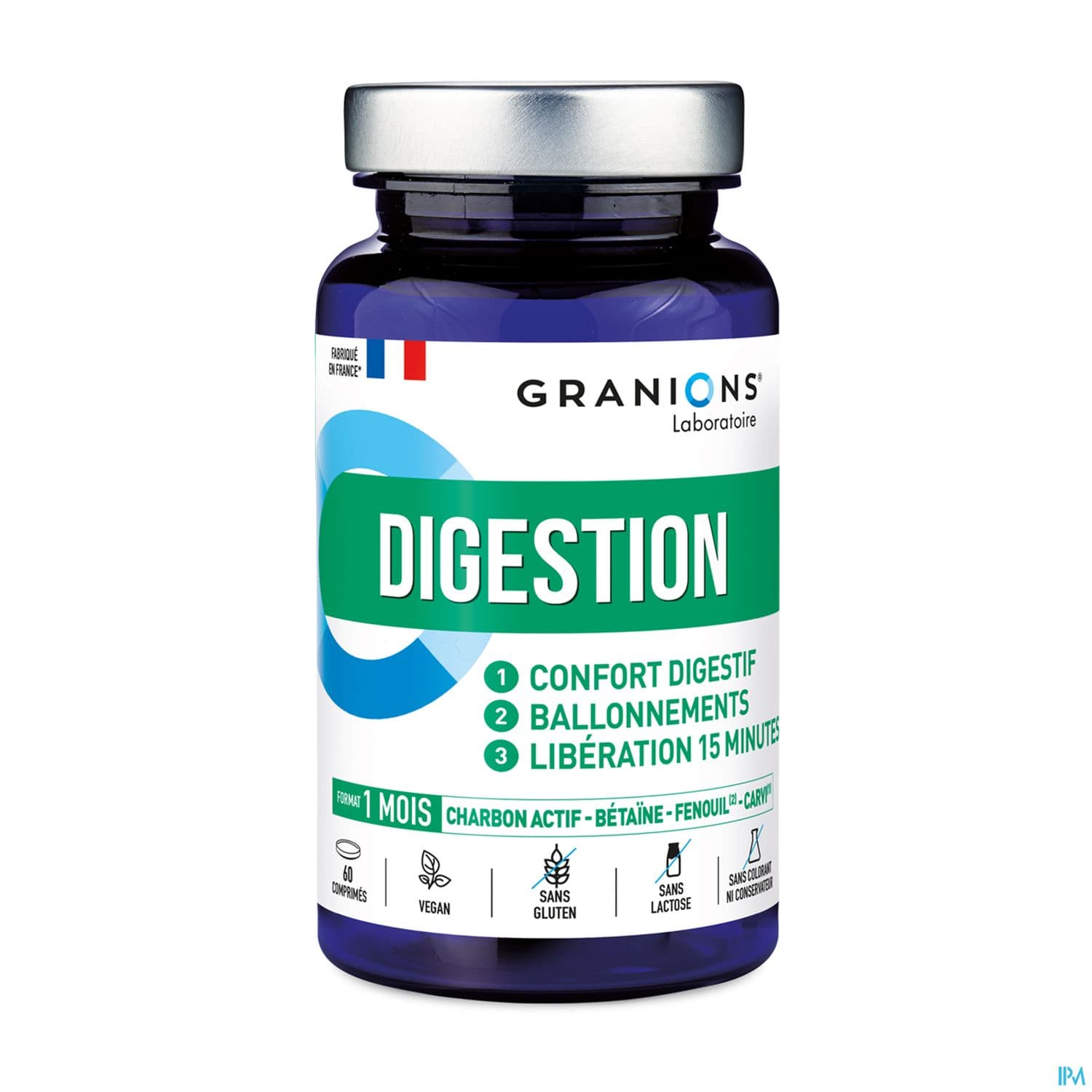 Granions Digestion Confort Digestif Ballonements Comprime 60