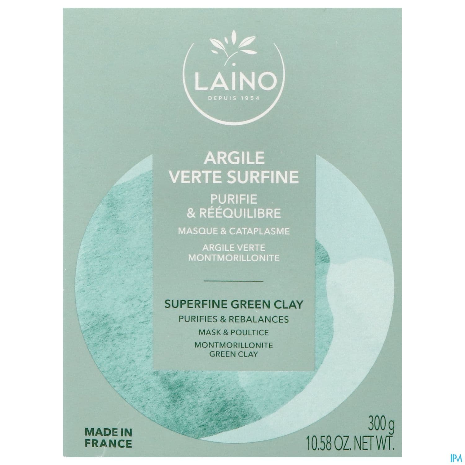 LAINO ARGILE POUDRE SURFINE 300G