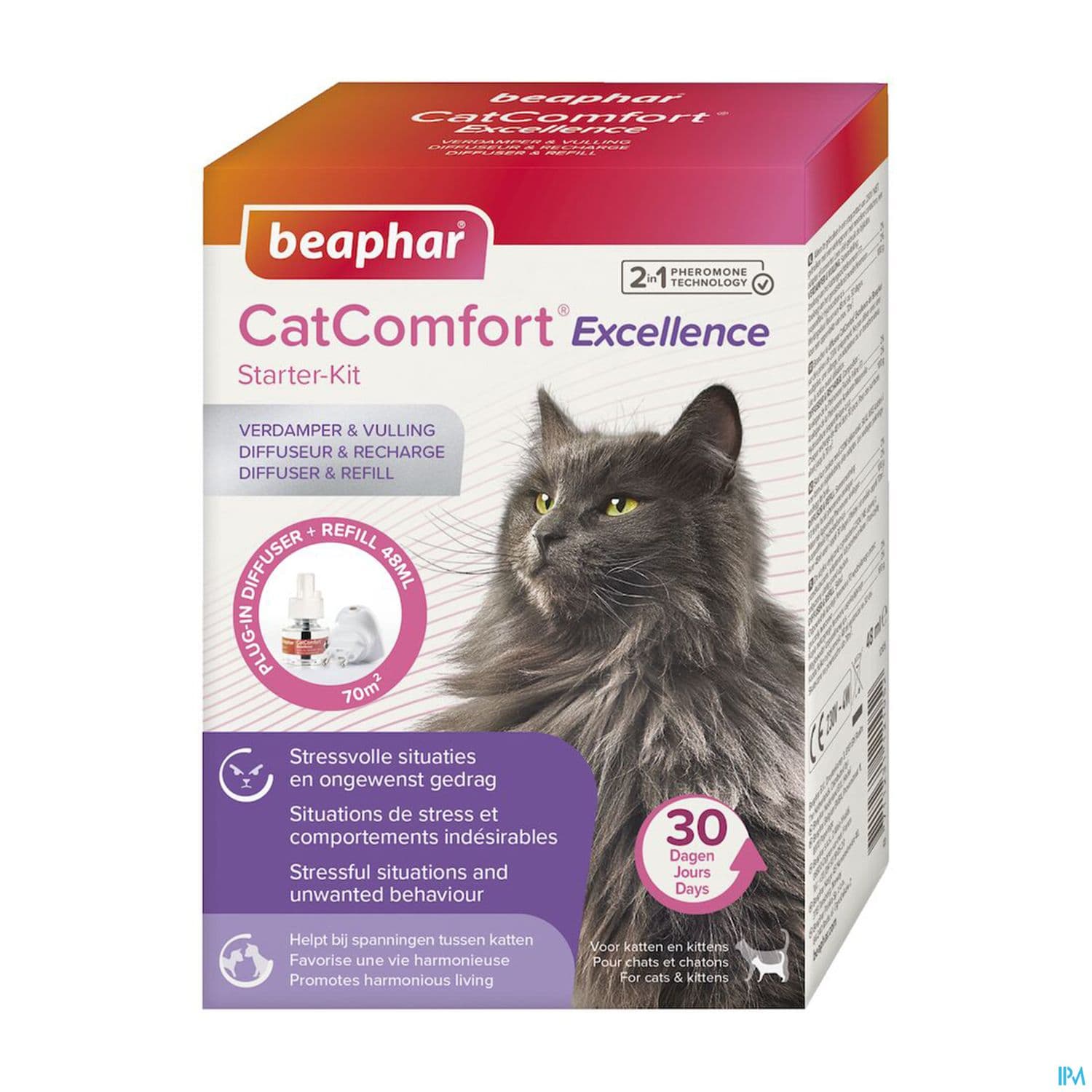 Beaphar Catcomfort Excellence Diffuseur Et Recharge Aux 2 Pheromones