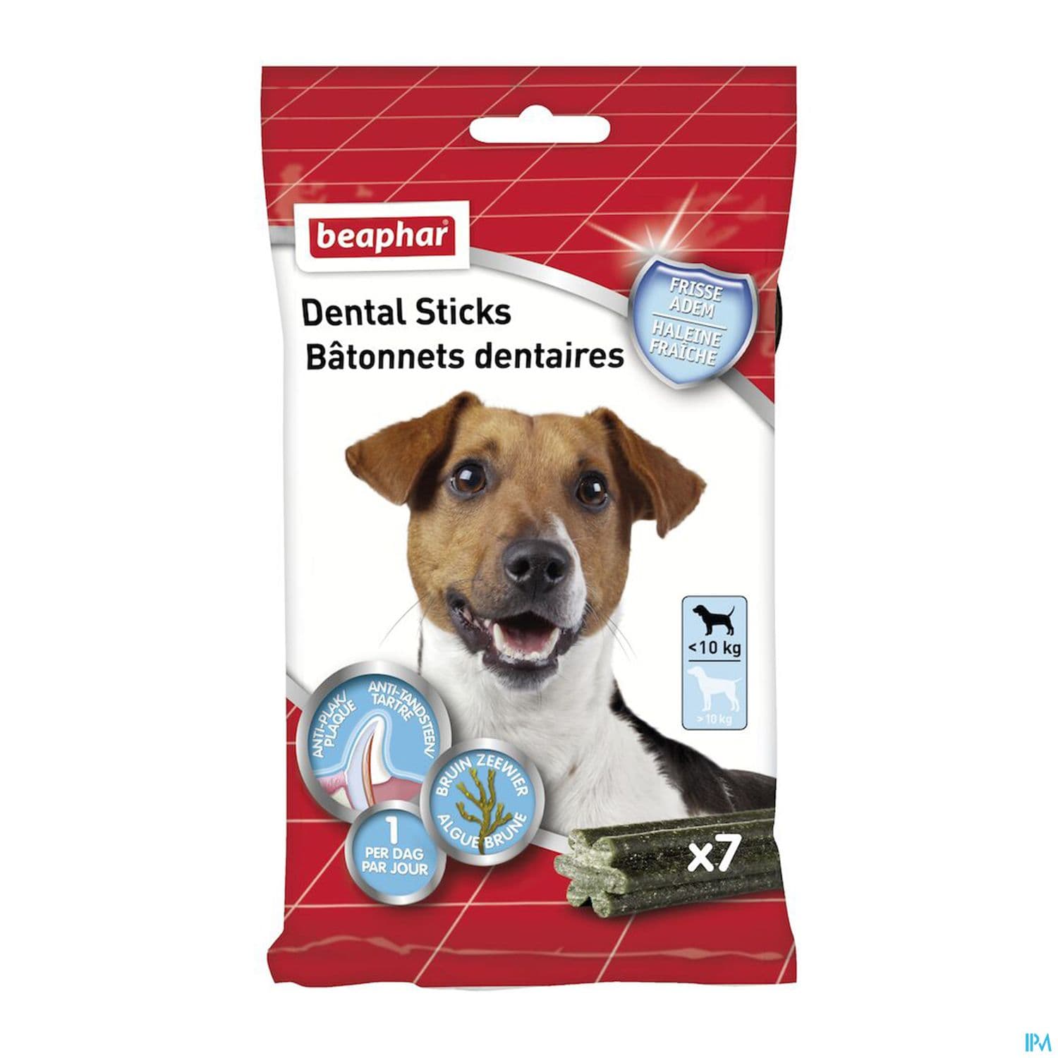 BEAPHAR STICK DENTAIRE CHIEN -10KG