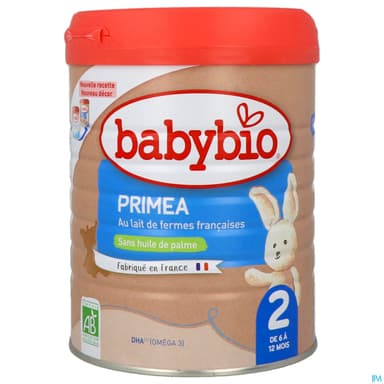 Babybio 2 Primea Bio Poudre 800g