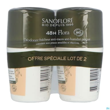 SANOFLORE DEOD FLORA 50MLX2