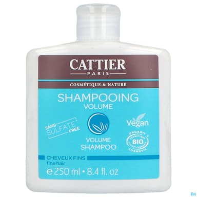 CATTIER SH S/SULF VOLUM 250ML
