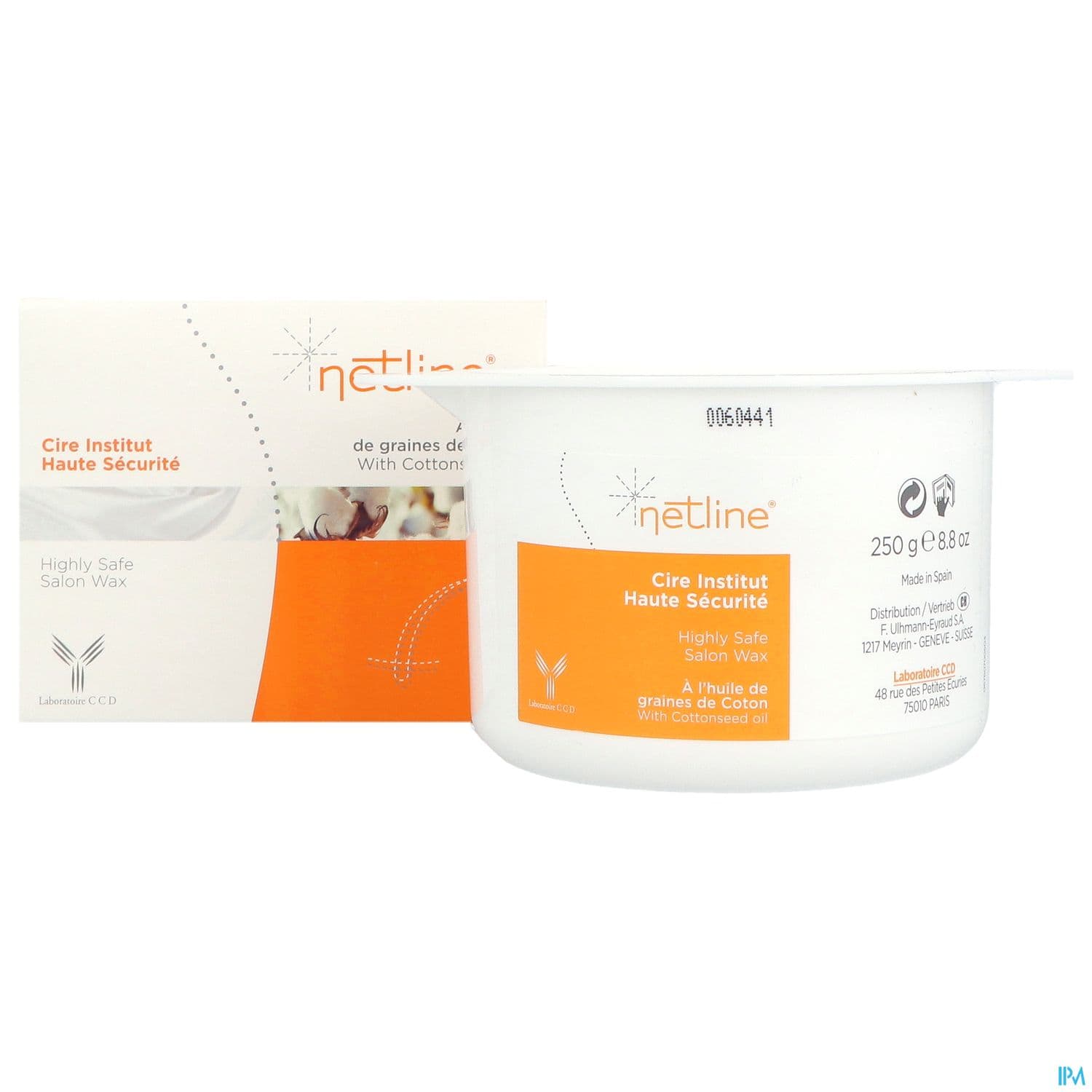 NETLINE CIRE INSTIT SECUR POT 250G