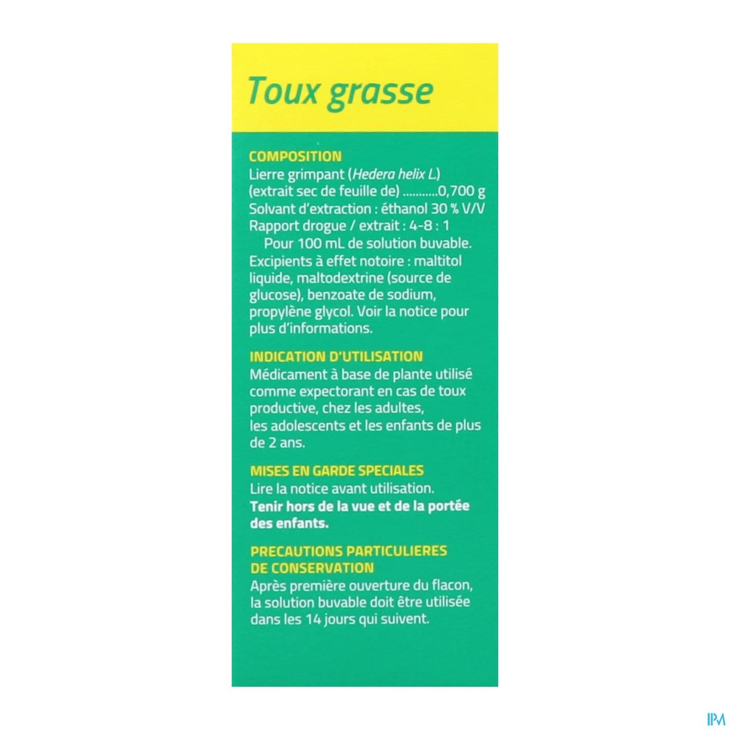 Lierre Grimpant Arrow Conseil Solution Buvable Edulcoree Au Maltitol 100ml