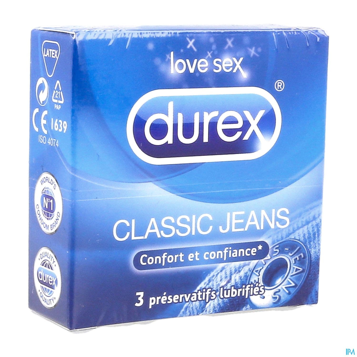 Durex Classic Jeans Preservatif 3