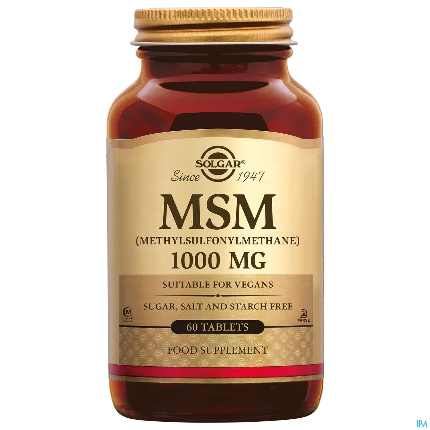 Solgar Msm 1000mg Comprime 60